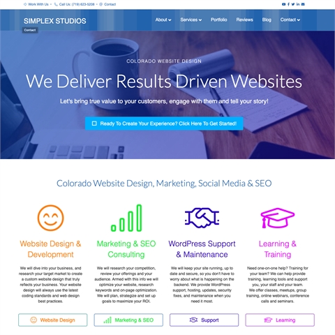 Simplex Studios - Colorado Website Design, Marketing, Social Media & SEO