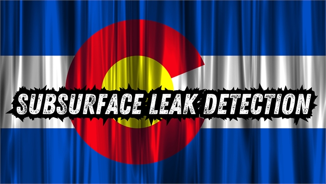 Subsurface Leak Detection Colorado