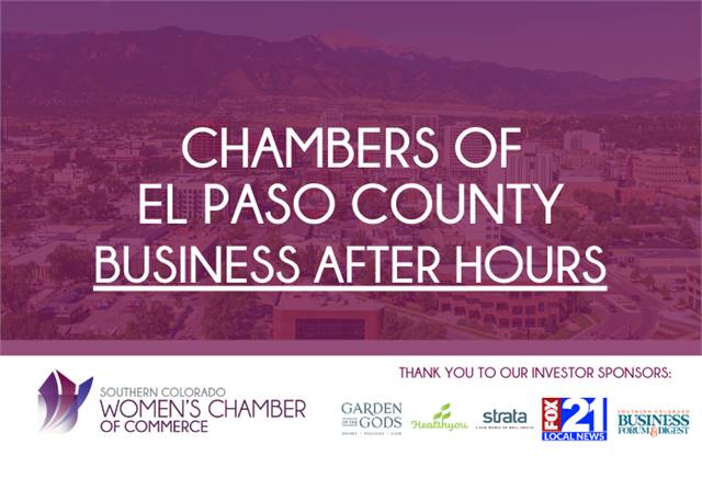 Chambers of El Paso County Business After Hours