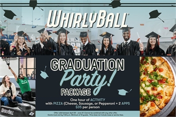 Whirlyball Graduation Parties