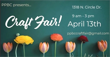 PPBC presents Spring Craft Fair