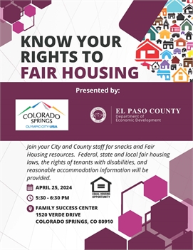 Know Your Rights to Fair Housing – Resource Fair
