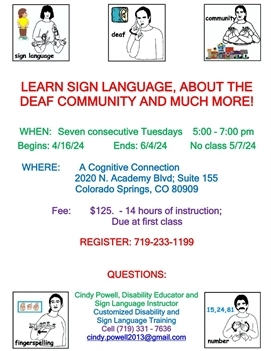 Basic Sign Language Course