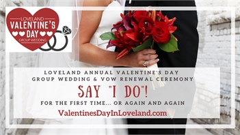 Loveland's Annual Valentine's Day Group Wedding & Vow Renewal Ceremony