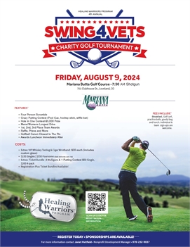 Healing Warriors 4th Annual Swing4Vets Charity Golf Tournament